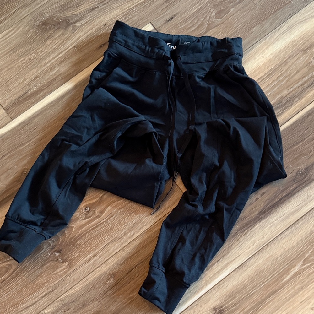 ZYIA Black Jogger Pants